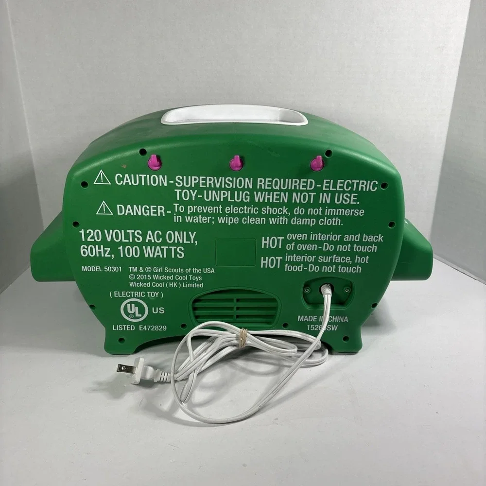Girl Scouts Cookie Oven Wicked Cool Toys 50301 Green Purple Kids Baking Toy Pan